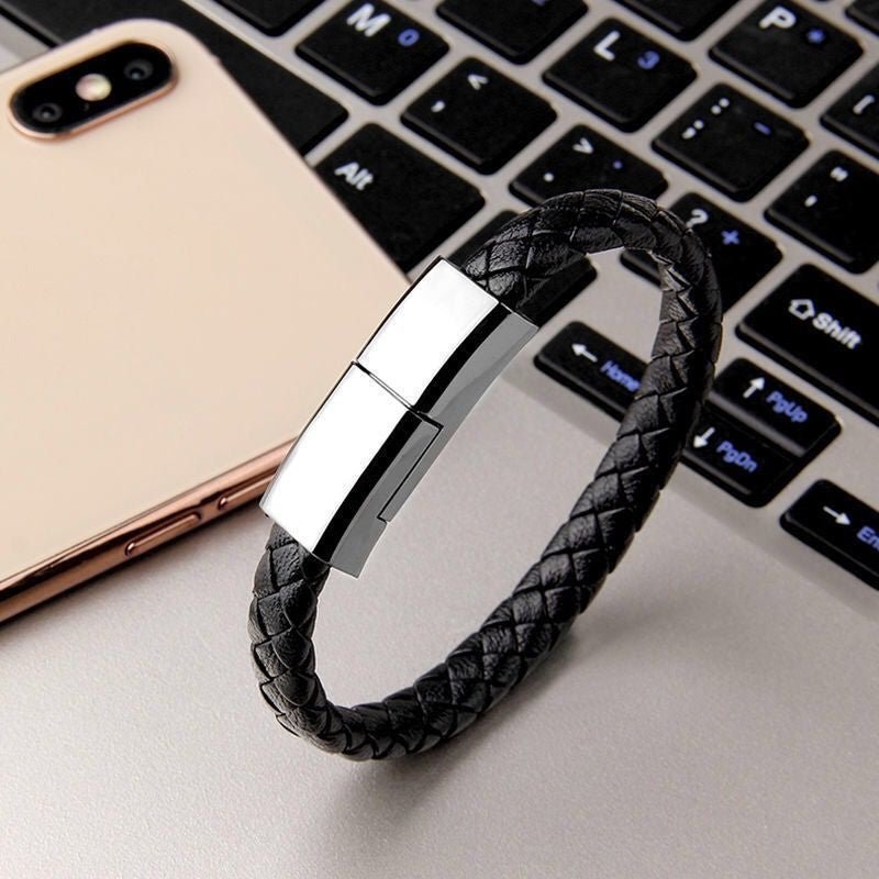 New Bracelet Charger USB Charging Cable Data Charging Cord For IPhone14 13 Max USB C Cable For Phone Micro Cable - NeraVault