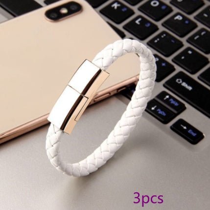 New Bracelet Charger USB Charging Cable Data Charging Cord For IPhone14 13 Max USB C Cable For Phone Micro Cable - NeraVault