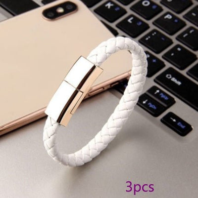 New Bracelet Charger USB Charging Cable Data Charging Cord For IPhone14 13 Max USB C Cable For Phone Micro Cable - NeraVault