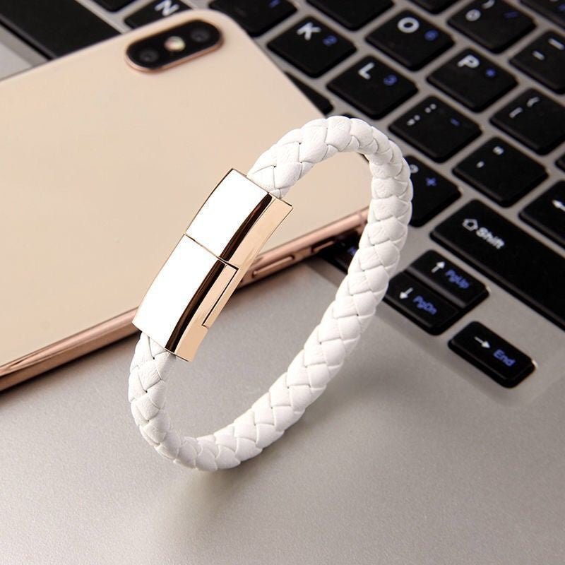 New Bracelet Charger USB Charging Cable Data Charging Cord For IPhone14 13 Max USB C Cable For Phone Micro Cable - NeraVault