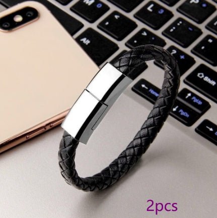 New Bracelet Charger USB Charging Cable Data Charging Cord For IPhone14 13 Max USB C Cable For Phone Micro Cable - NeraVault