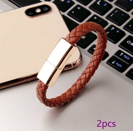 New Bracelet Charger USB Charging Cable Data Charging Cord For IPhone14 13 Max USB C Cable For Phone Micro Cable - NeraVault