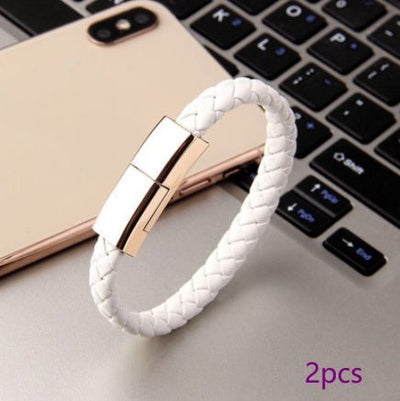 New Bracelet Charger USB Charging Cable Data Charging Cord For IPhone14 13 Max USB C Cable For Phone Micro Cable - NeraVault