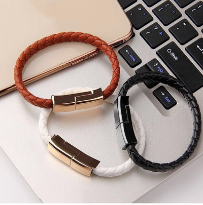 New Bracelet Charger USB Charging Cable Data Charging Cord For IPhone14 13 Max USB C Cable For Phone Micro Cable - NeraVault