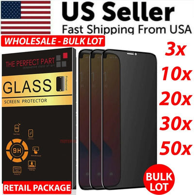 Privacy Screen Protector Tempered Glass Lot - NeraVault