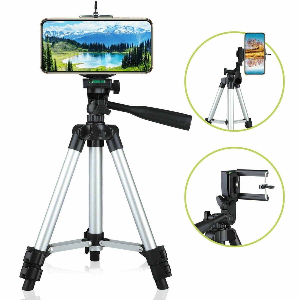 Professional Camera Tripod Stand Holder Mount For Cell Phone, Portable Tripod, Mobile Phone Live Stream Holder, Camera Tripod - NeraVault