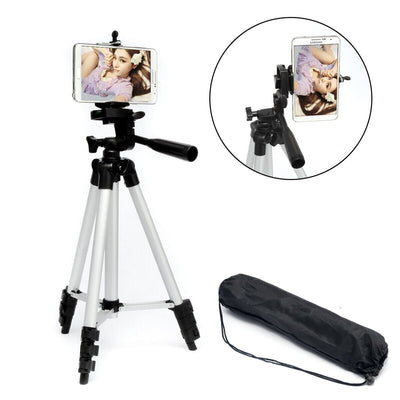 Professional Camera Tripod Stand Holder Mount For Cell Phone, Portable Tripod, Mobile Phone Live Stream Holder, Camera Tripod - NeraVault