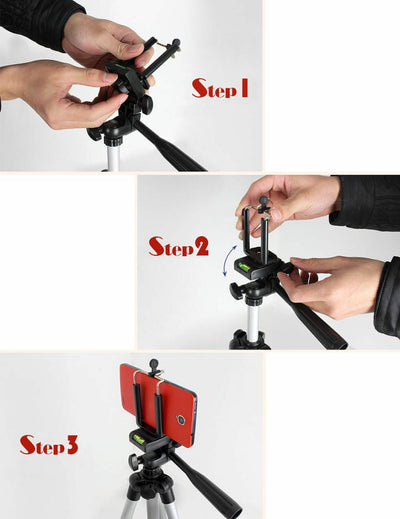 Professional Camera Tripod Stand Holder Mount For Cell Phone, Portable Tripod, Mobile Phone Live Stream Holder, Camera Tripod - NeraVault
