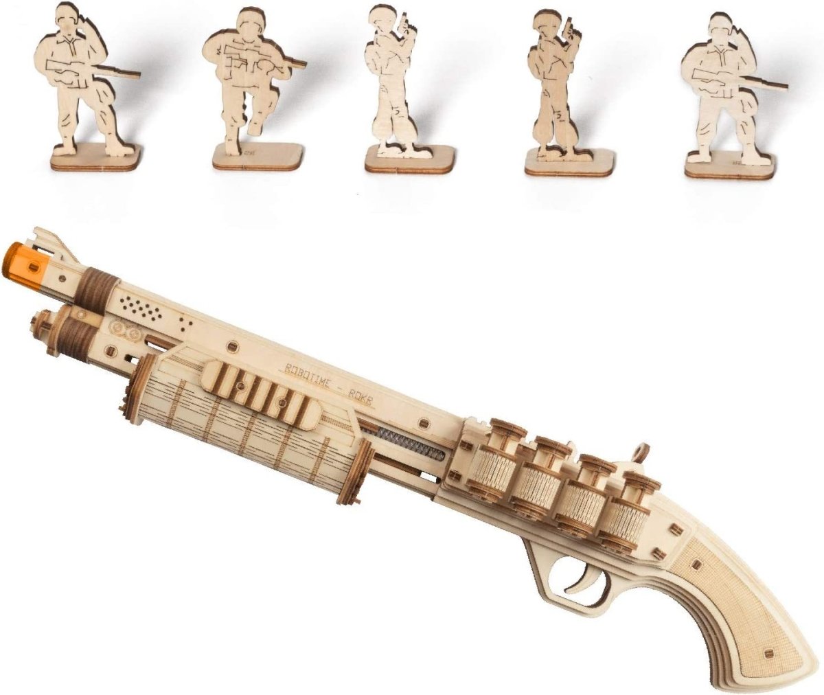 Robotime Gun Blocks Model Buliding Kit Toys Gift For Children Kids Boys Birthday Gift - NeraVault