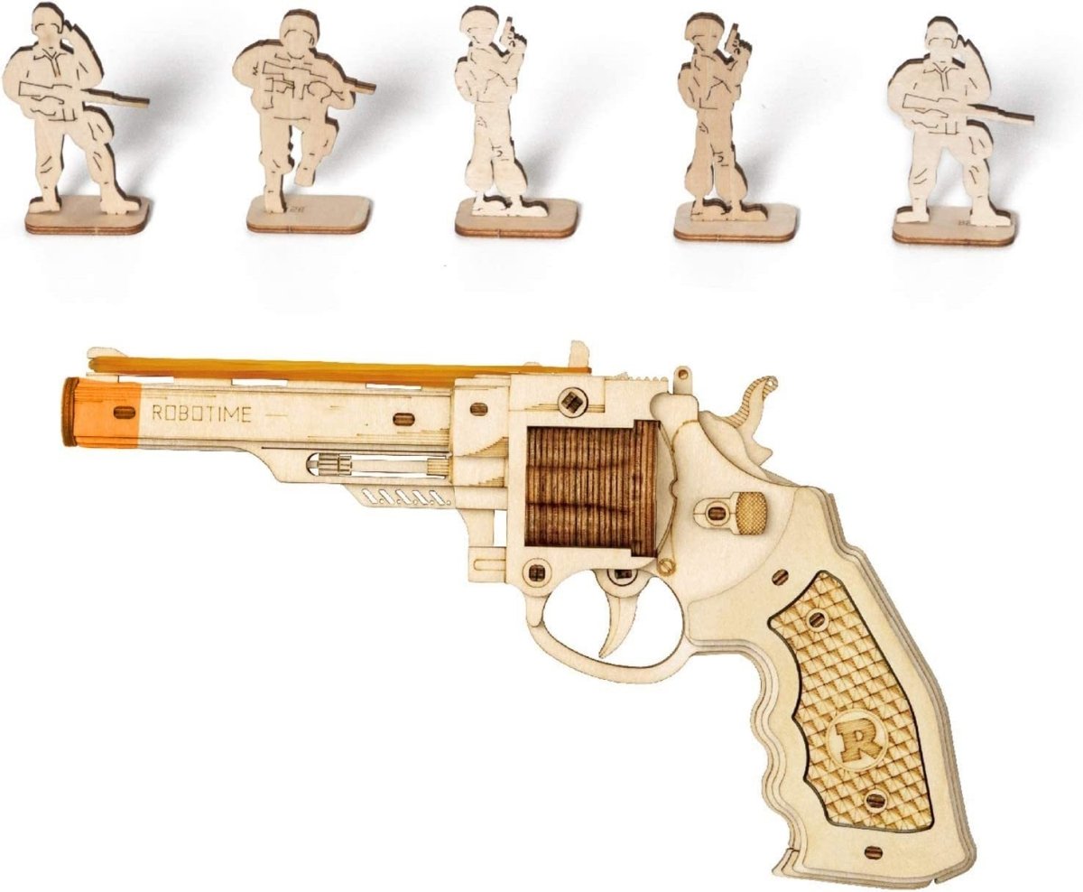 Robotime Gun Blocks Model Buliding Kit Toys Gift For Children Kids Boys Birthday Gift - NeraVault