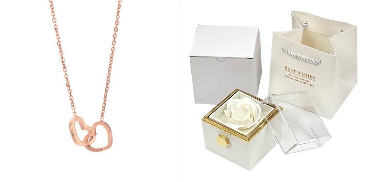 Rotating Soap Flower Rose Gift Box For Women - NeraVault