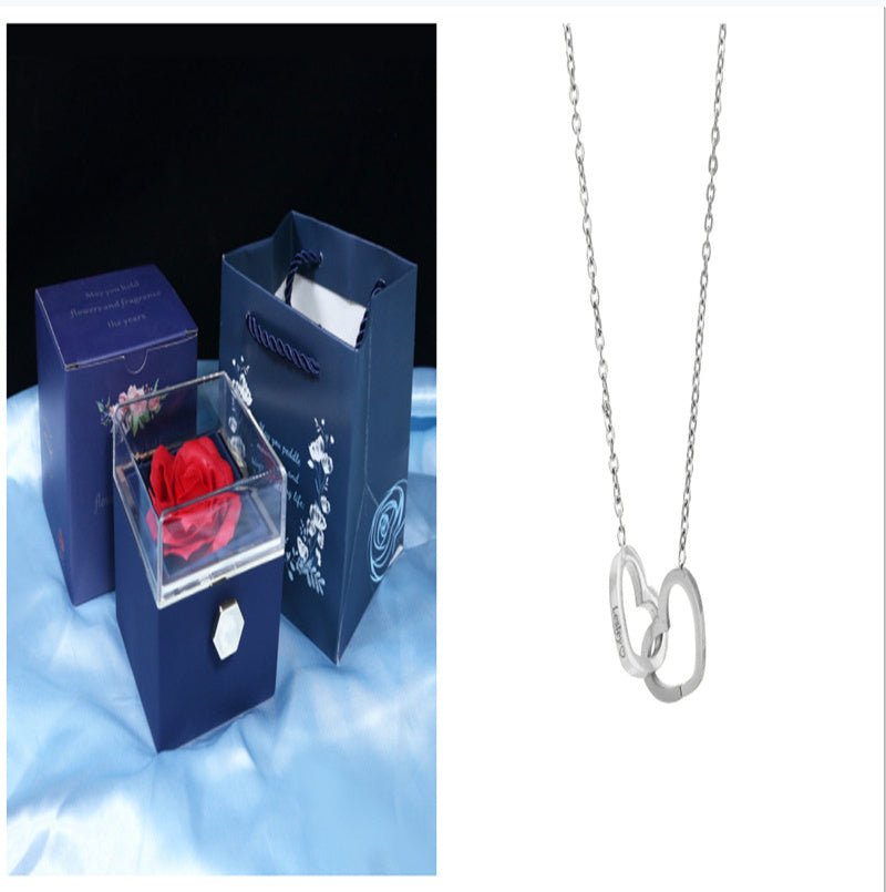 Rotating Soap Flower Rose Gift Box For Women - NeraVault