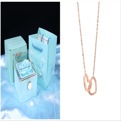 Rotating Soap Flower Rose Gift Box For Women - NeraVault