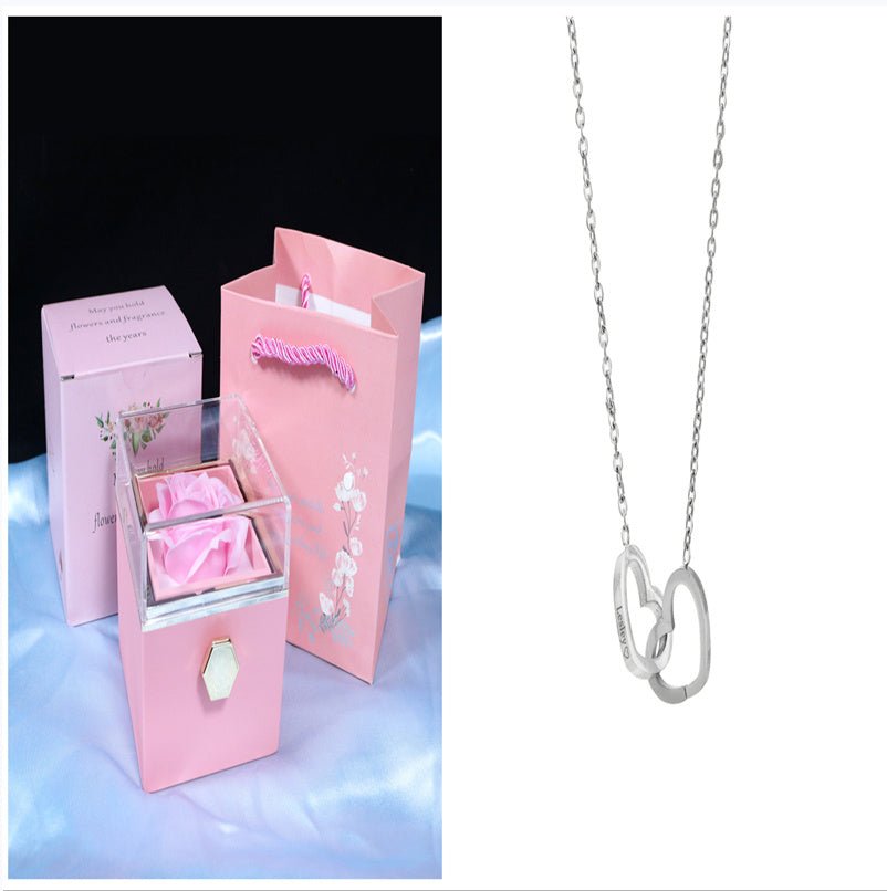 Rotating Soap Flower Rose Gift Box For Women - NeraVault