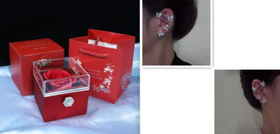 Rotating Soap Flower Rose Gift Box For Women - NeraVault