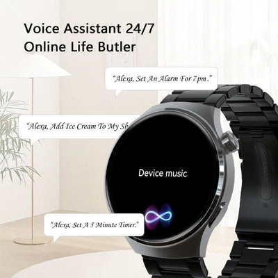 SENBONO V19 Business Men Smart Watch Answer Call Heart Rate Water Proof Sports Fitness Smartwatch Men - NeraVault
