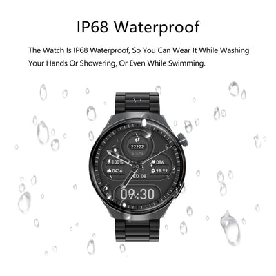 SENBONO V19 Business Men Smart Watch Answer Call Heart Rate Water Proof Sports Fitness Smartwatch Men - NeraVault