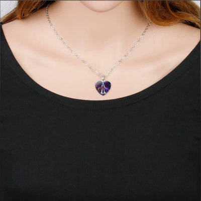 Women's Zodiac Heart Pendant Necklace - NeraVault